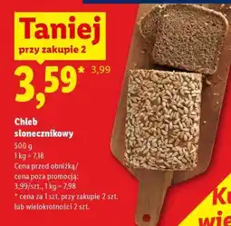 Lidl Chleb słonecznikowy oferta