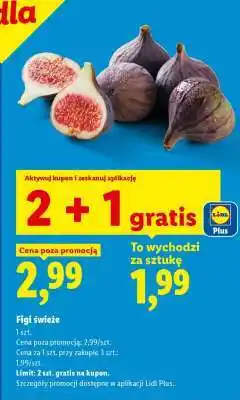 Lidl Figi świeże oferta