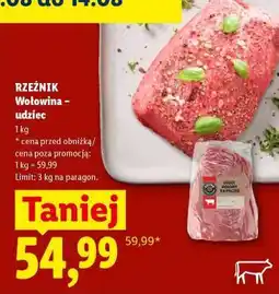 Lidl RZEŹNIK Wołowina – udziec oferta
