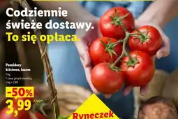 Lidl Pomidory kiściowe, luzem oferta