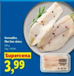 Lidl GRENADIER FILET BEZ SKÓRY oferta