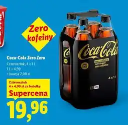 Lidl Coca-Cola Zero Zero oferta