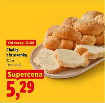 Lidl Chałka z kruszonką oferta