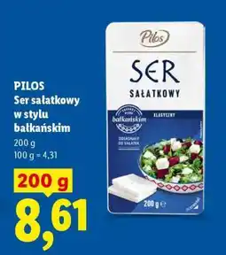 Lidl Pilos Ser sałatkowy w stylu bałkańskim oferta
