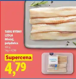 Lidl Mintaj, polędwica oferta