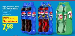 Lidl Pepsi, Pepsi Zero, Pepsi Twist, 7UP lub Mirinda oferta