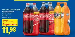 Lidl Coca-Cola, Coca-Cola Zero, Fanta lub Sprite oferta