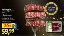 Lidl Stek z rostbefu z irlandzkiej wołowiny oferta