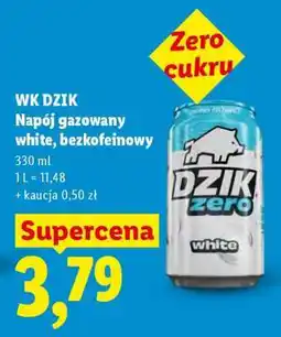 Lidl WK DZIK Napój gazowany white, bezkofeinowy oferta