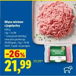 Lidl Mięso mielone z jagnięciny oferta