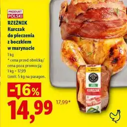 Lidl Kurczak do pieczenia z boczkiem w marynacie oferta