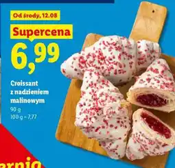 Lidl Croissant z nadzieniem malinowym oferta