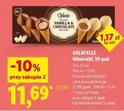 Lidl GELATELLI Minirożki, 10-pak oferta