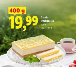 Lidl Ciasto limoncello oferta