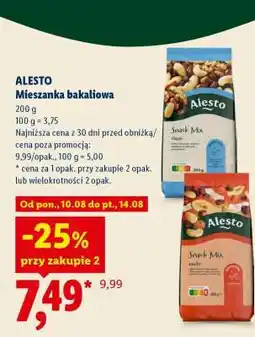 Lidl ALESTO Mieszanka bakaliowa oferta