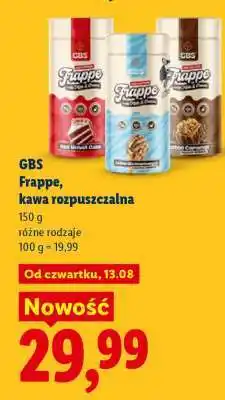Lidl GBS Frappe, kawa rozpuszczalna oferta