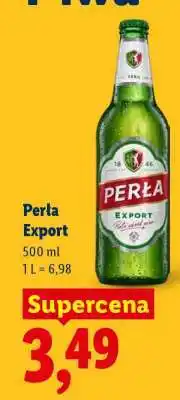 Lidl Perła Export oferta