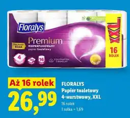 Lidl FLORALYS Papier toaletowy 4-warstwowy, XXL oferta