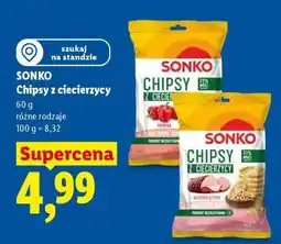 Lidl SONKO Chipsy z ciecierzycy oferta