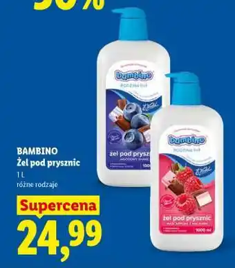 Lidl BAMBINO Żel pod prysznic oferta