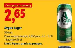 Lidl Argus Lager oferta