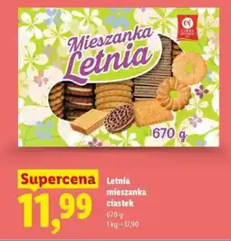 Lidl Letnia mieszanka ciastek oferta