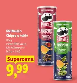 Lidl PRINGLES Chipsy w tubie oferta