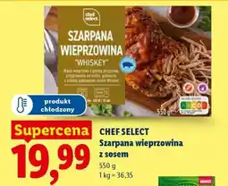 Lidl CHEF SELECT Szarpana wieprzowina z sosem oferta