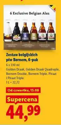 Lidl Zestaw belgijskich piw Bornem, 6-pak oferta