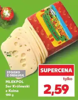 Kaufland MLEKPOL Ser Królewski z Kolna 100 g oferta