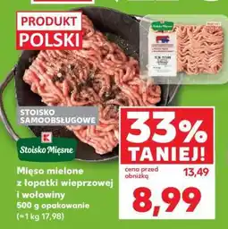 Kaufland Mięso mielone z łopatki wieprzowej i wołowiny oferta