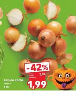 Kaufland Cebula żółta luzem 1 kg oferta