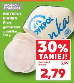Kaufland INDYKPOL BIANKA Pierś gotowana z indyka 100 g oferta