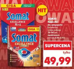 Kaufland SOMAT Kapsułki do zmywarki Excellence oferta