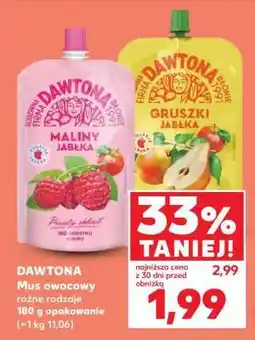 Kaufland DAWTONA Mus owocowy oferta
