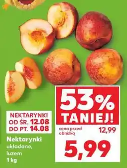 Kaufland Nektarynki oferta