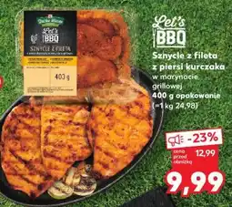 Kaufland Sznycle z fileta z piersi kurczaka w marynacie grillowej oferta