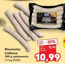 Kaufland Niemiecka kiełbasa oferta