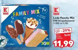 Kaufland Lody Family Mix oferta