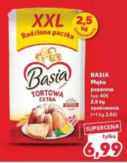 Kaufland BASIA Mąka pszenna typ 405 2,5 kg opakowanie oferta