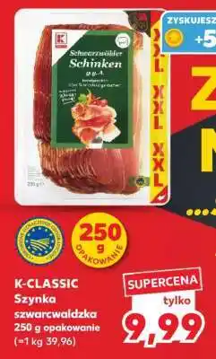 Kaufland K-CLASSIC Szynka szwarcwaldzka 250 g opakowanie oferta