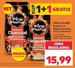 Kaufland FIRE & FLAME Brykiet lub Węgiel drzewny oferta