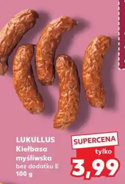 Kaufland LUKULLUS Kiełbasa myśliwska oferta