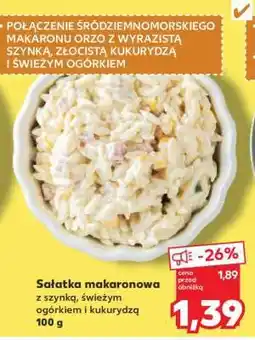 Kaufland Sałatka makaronowa oferta
