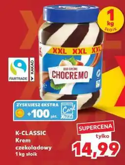 Kaufland K-CLASSIC Krem czekoladowy 1 kg słoik oferta