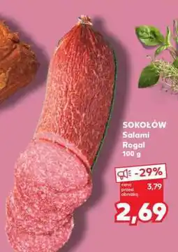 Kaufland SOKOŁÓW Salami Rogal 100 g oferta