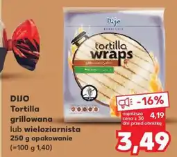 Kaufland DIJO Tortilla grillowana lub wieloziarnista oferta