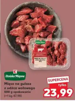 Kaufland Mięso na gulasz z udźca wołowego oferta