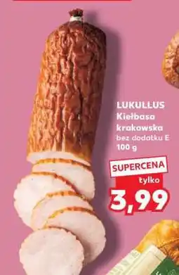 Kaufland LUKULLUS Kiełbasa krakowska oferta