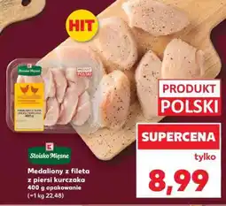 Kaufland Medaliony z fileta z piersi kurczaka 400 g opakowanie oferta